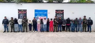 En operación interinstitucional fue desarticulado el GDCO Los Pitatoto