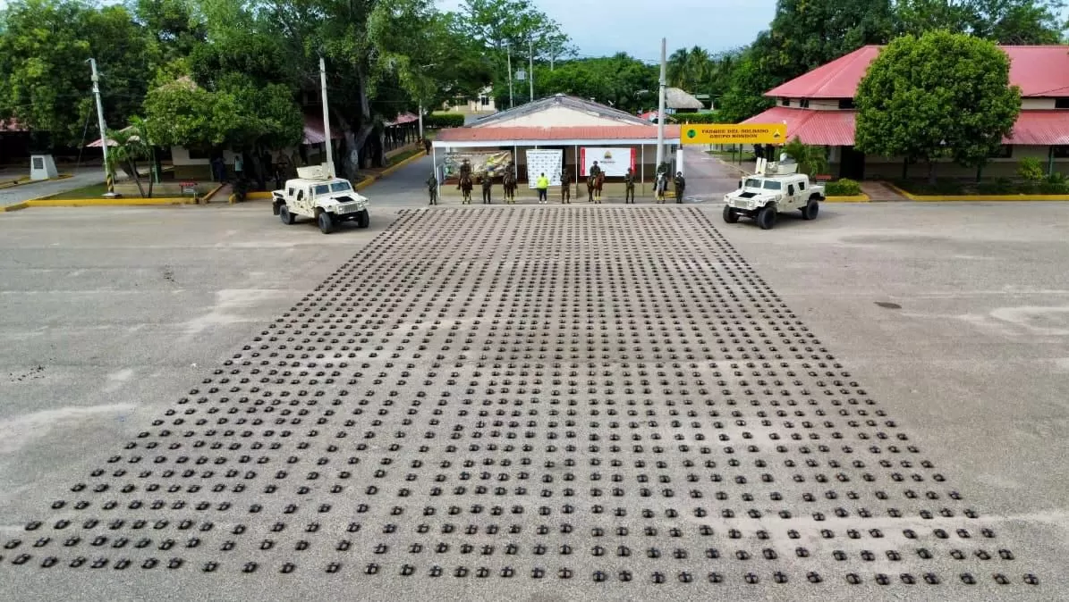 Contundente operación contra el narcotráfico: se incautó una tonelada de marihuana en La Jagua del Pilar, La Guajira