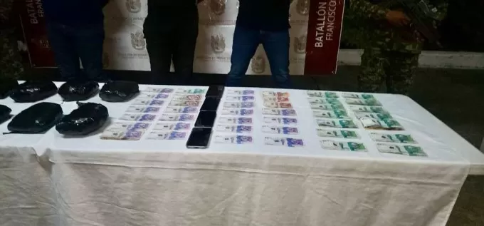 Capturados tres sujetos que transportaban estupefacientes en Ocaña