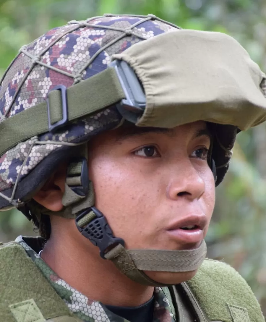 Epiayú Ipuana es un soldado indígena experto en despeje de artefactos explosivos: «Estoy preparado para proteger la vida de los colombianos»