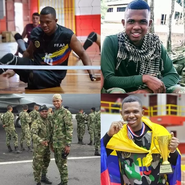El voleibol sentado, arma de resiliencia para el soldado profesional Pulgarín
