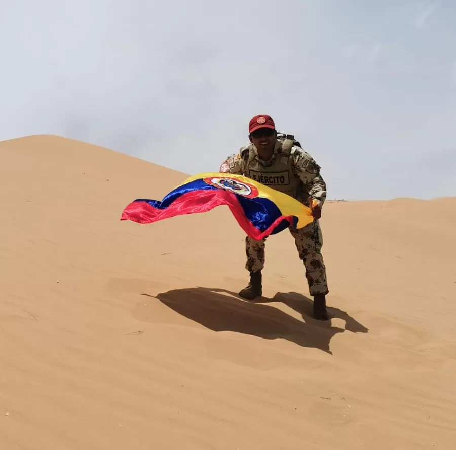 En medio de patrullajes en la selva, un soldado encontró su pasión por los idiomas
