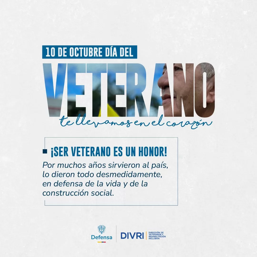 Se acerca el día del veterano