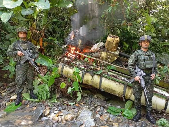 Ejército,  CTI y Corpocaldas afectan el  narcotráfico y la minería ilegal en más de 3000  millones de pesos.