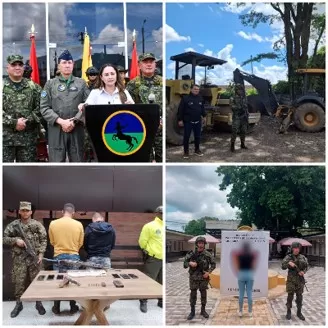 Con el sometimiento a la justicia de una integrante del Bloque Carlos Patiño y 19 capturas, el Ejército presenta un favorable balance operacional en el Meta