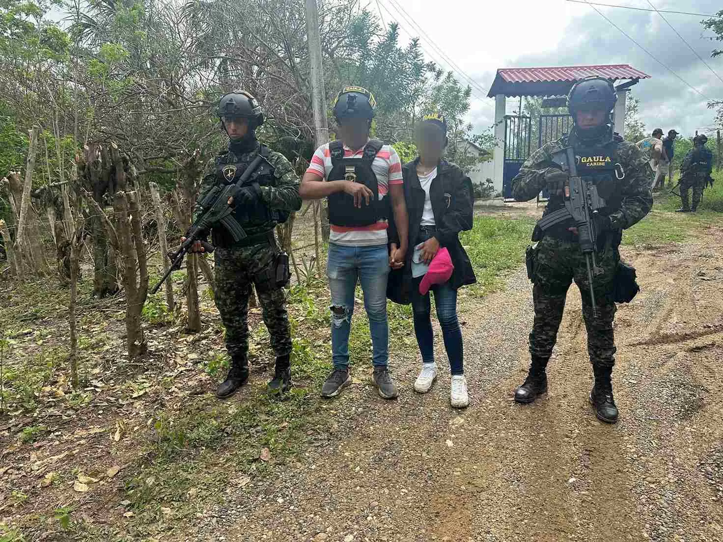Gaula Militar Caribe libera a pareja de comerciantes tras operación impulsada por la Línea 147