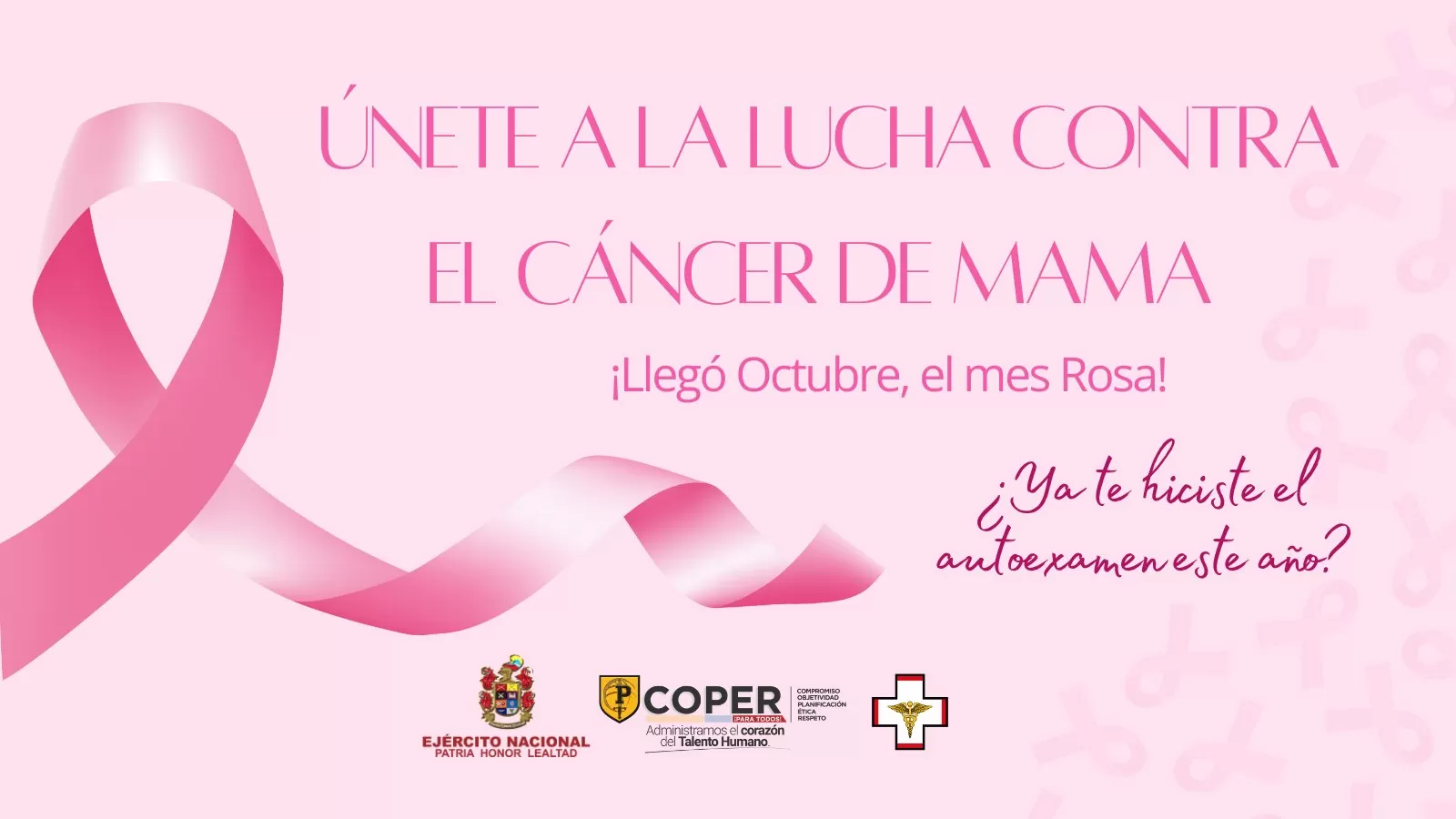 El Ejército Nacional está En Modo Rosa