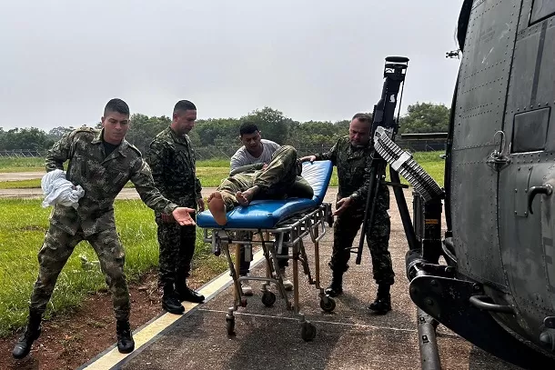 Rápida reacción de Ejército salvó vida de soldado en el Meta