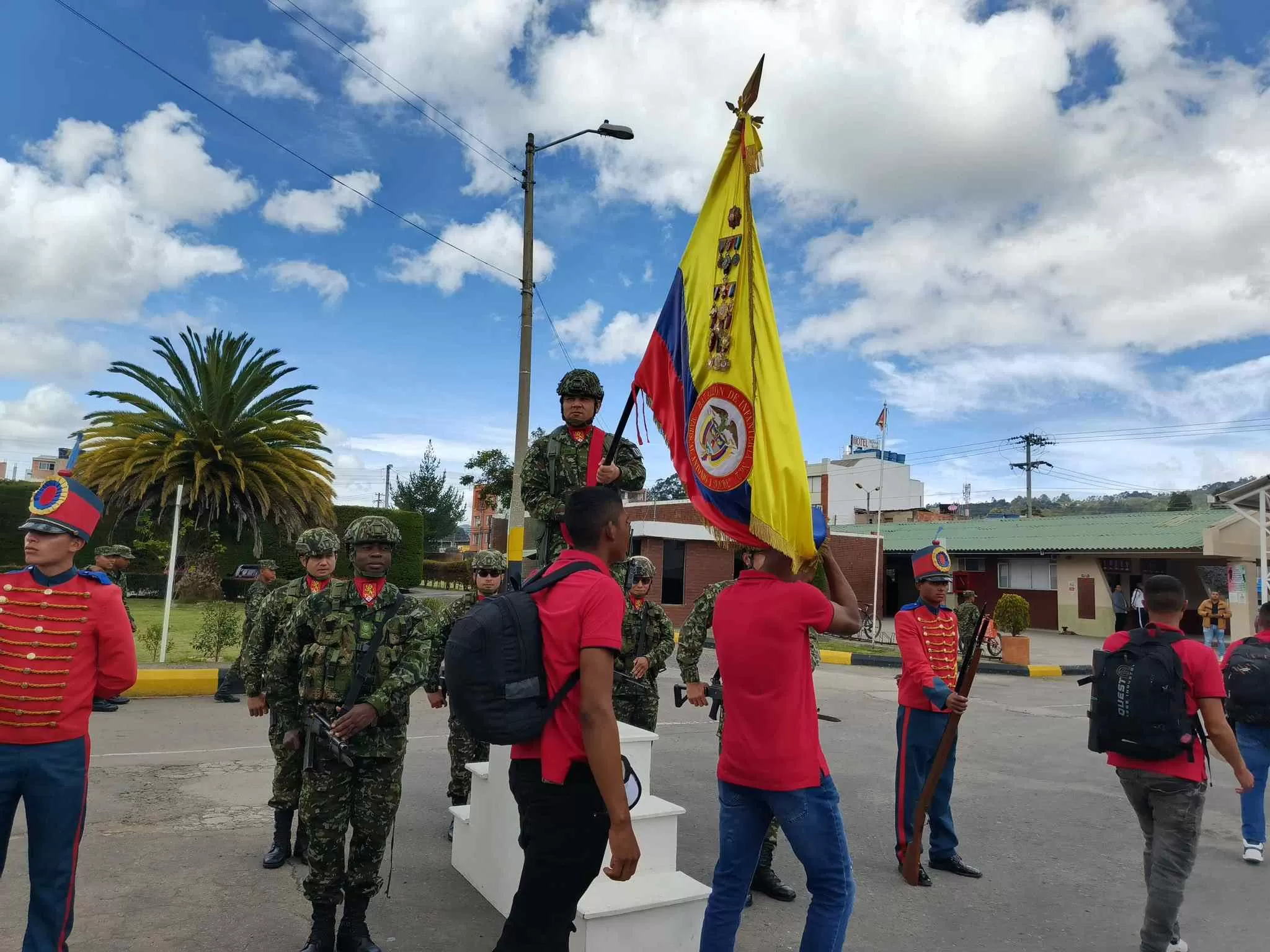 Soldados del Batallón Sucre se licenciaron en Boyacá