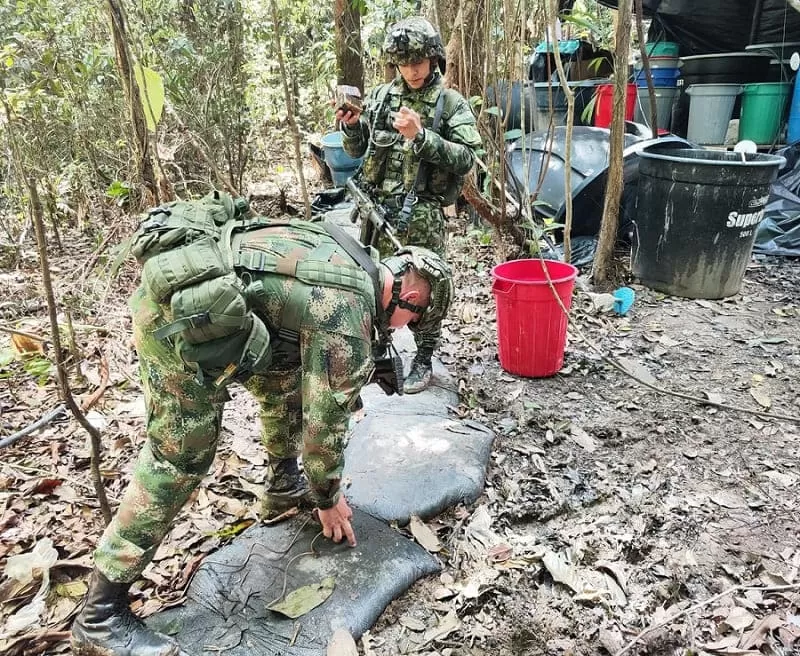 Contundente golpe al narcotráfico en Putumayo