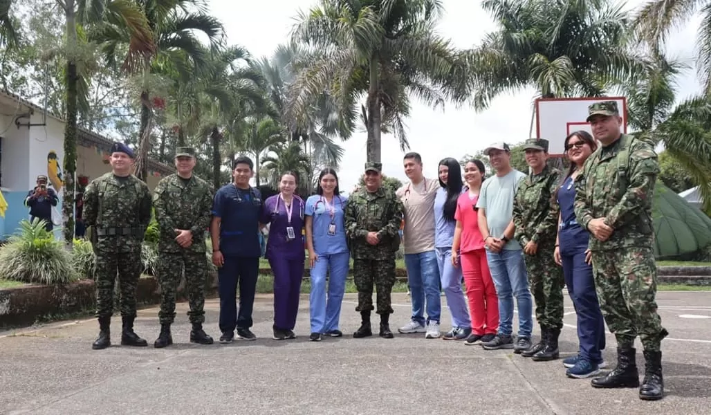 Comunidad de Guamal, Meta y Ejército avanzan con la campaña mi vereda modelo