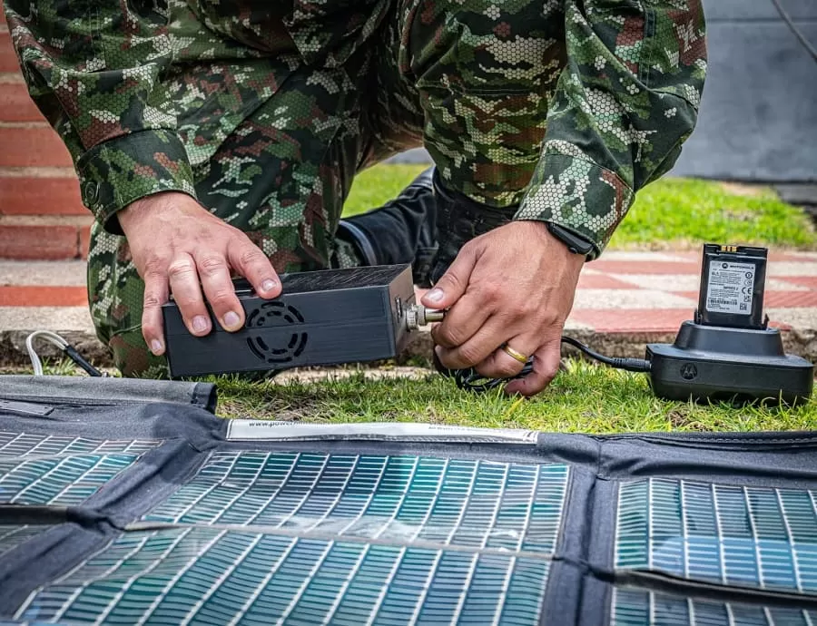 Ejército Nacional apuesta por la sostenibilidad con el Sistema de Alimentación con Energía Alternativa