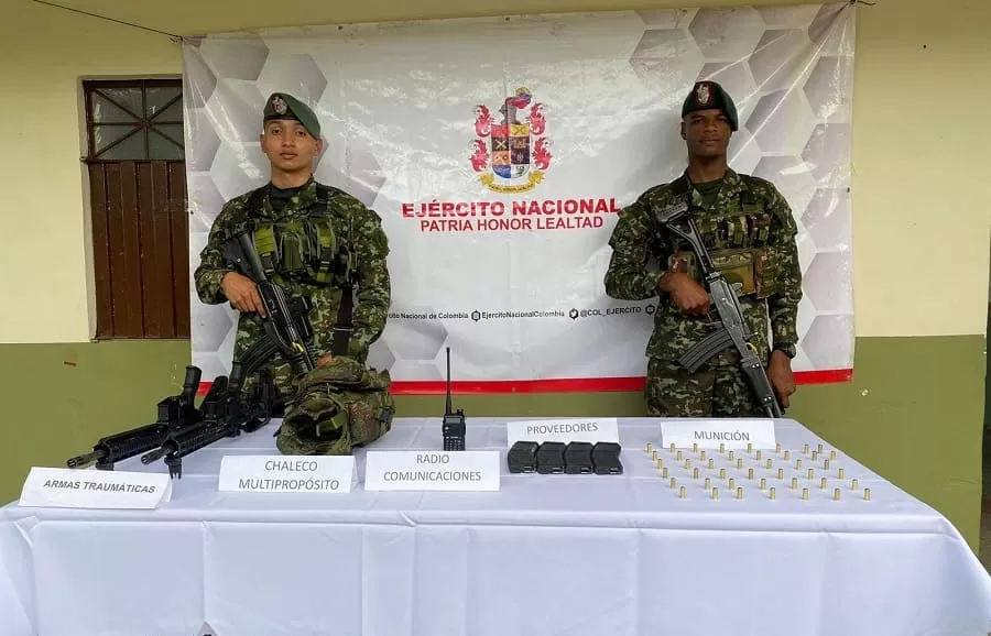 Ejército Nacional logra importante afectación al GAO-r Frente Ismael Ruiz, en el sur del Tolima