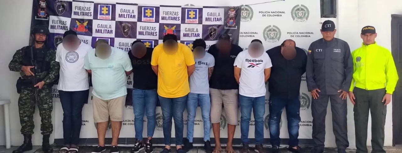 Gaula Militar Magdalena, en coordinación con el CTI de la Policía Nacional, logra la desarticulación de la banda delincuencial denominada Los Bahía
