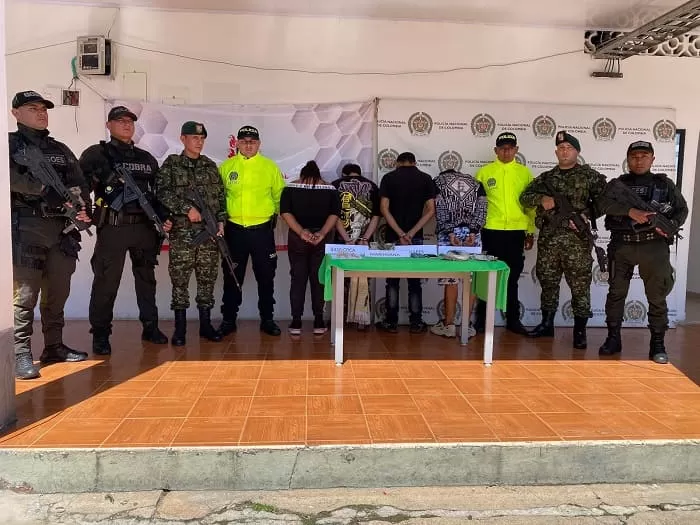 Ejército Nacional captura a cuatro presuntos integrantes del GDO Los del Río
