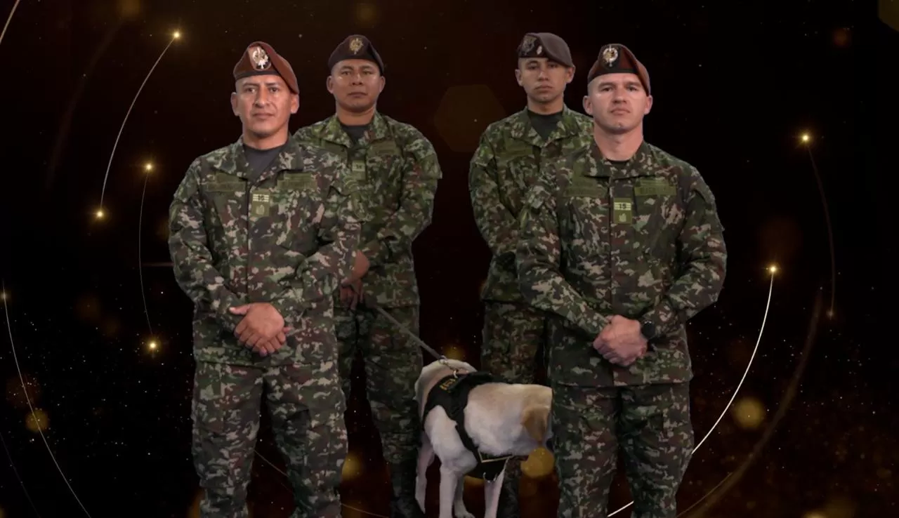 El acto heroico del Cabo Primero Espinoza y su equipo EXDE Militar en un campo minado