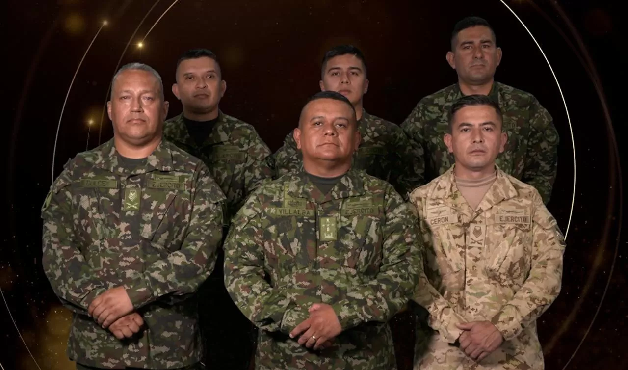 Seis militares nominados a la Noche de Honor, por su constante participación en operaciones militares en el departamento del Cauca