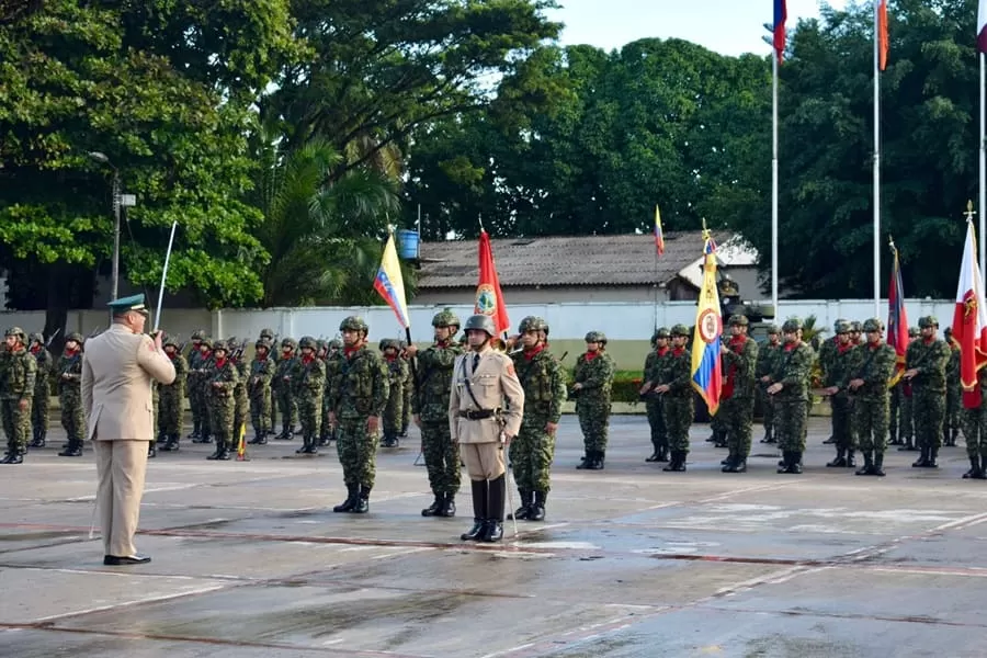 En Caquetá, la Décima Segunda Brigada del Ejército Nacional recibe a su nuevo comandante