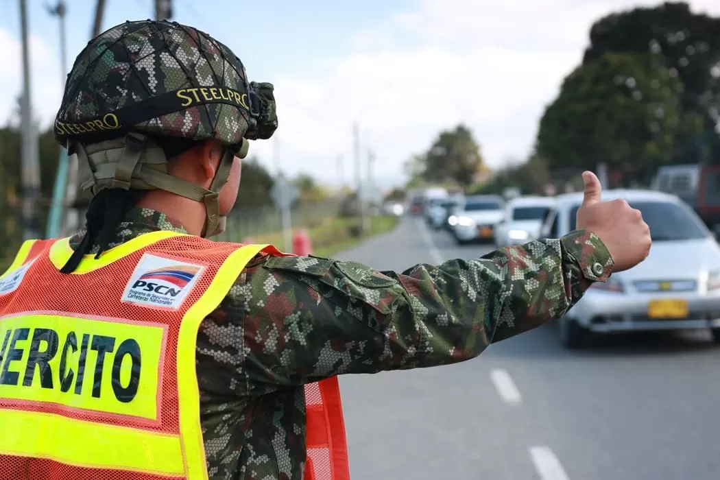 18.000 soldados del Ejército Nacional estarán en las vías de Colombia en esta época decembrina de 2024