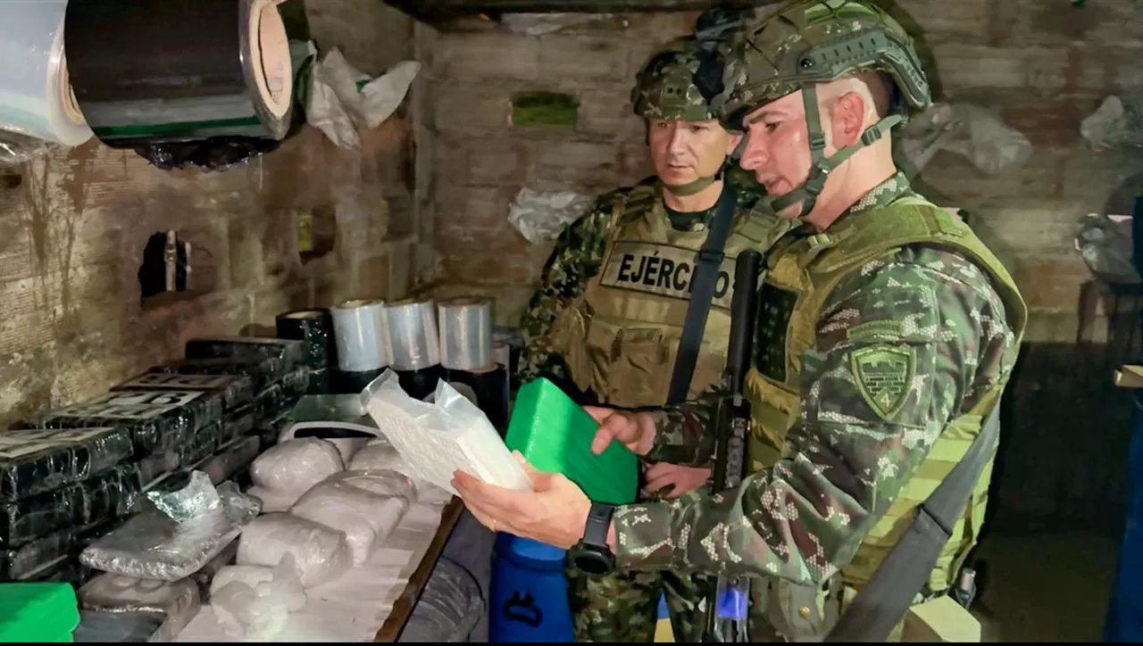 Ejército Nacional golpea las economías ilícitas del Clan del Golfo en el área metropolitana del Valle de Aburrá