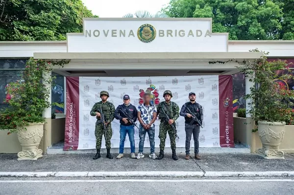 Capturado alias Stiven, presunto segundo cabecilla de la comisión Hernando González Acosta