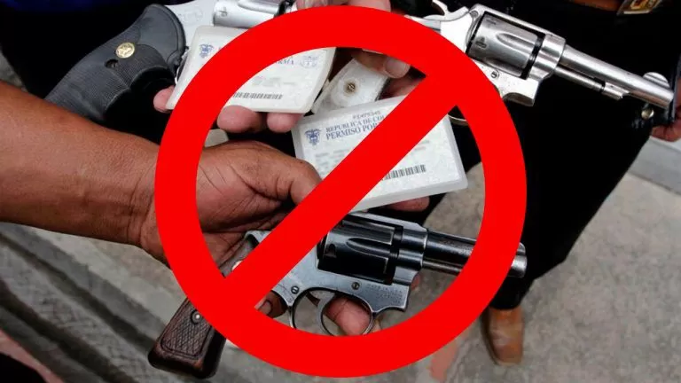 Suspensión del porte de armas en el Valle del Cauca durante el 2025
