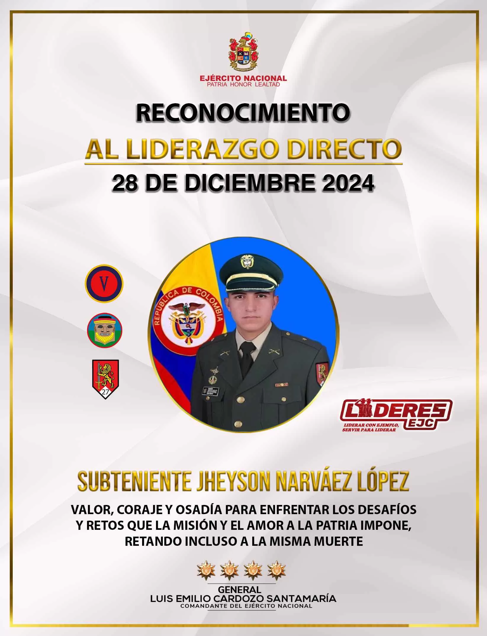ST. Jheyson Narváez López