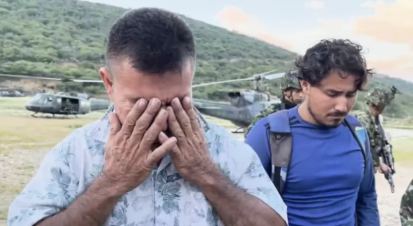 Ejército Nacional rescató a un líder social y un familiar en medio de las confrontaciones entre los grupos armados organizados
