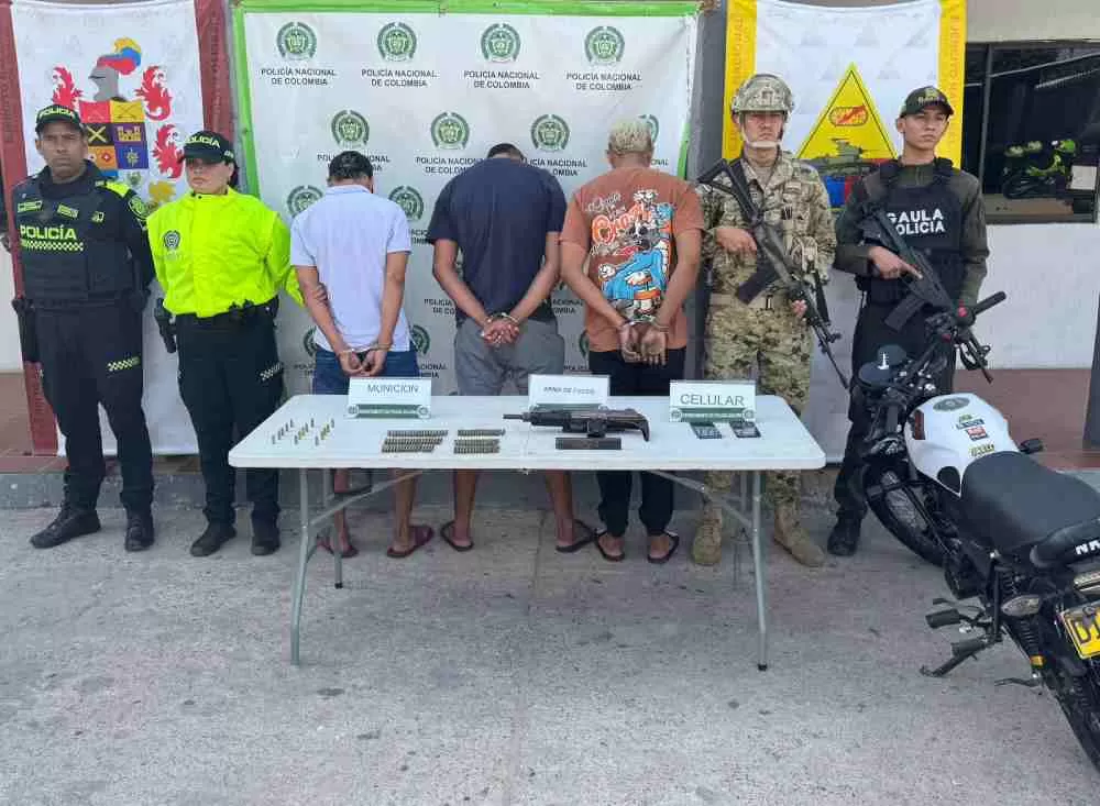 Ejército Nacional captura a tres presuntos integrantes del GDO Los Pachenca y Los Rafita en Maicao