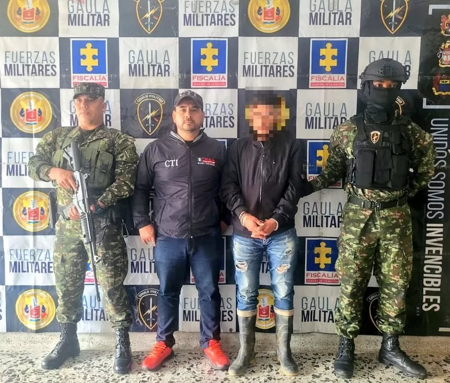 Ejército Nacional captura a alias Tique, integrante de la RAER del GAO-r Frente Joaquín González
