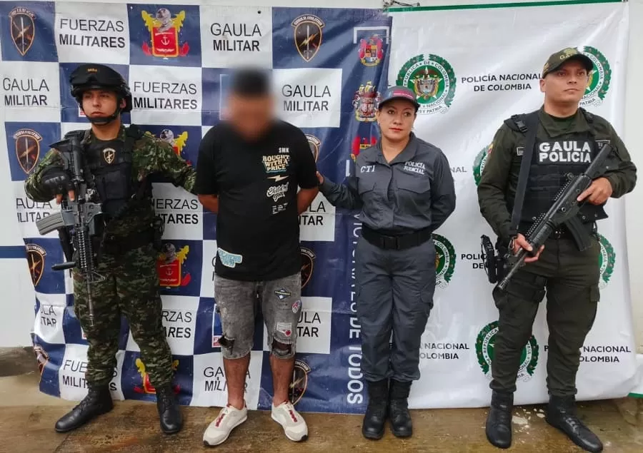Gaula Militar de la Novena Brigada captura a alias Machete