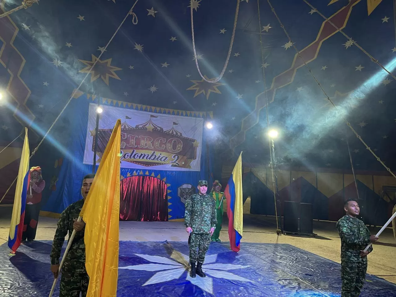 La magia del Circo Militar llegó a Yondó, Antioquia, para fortalecer el tejido social