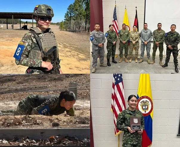 La cabo tercero Dayana Rodríguez ocupa primeros lugares en competencia militar en Estados Unidos