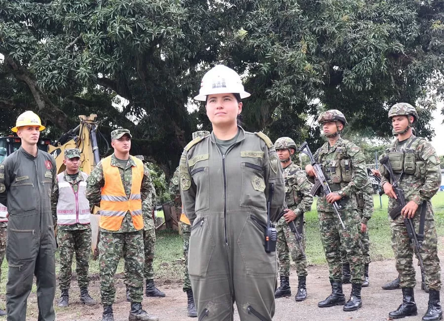 La subteniente Abella, representa el profesionalismo de la mujer en el Ejército Nacional y en Colombia