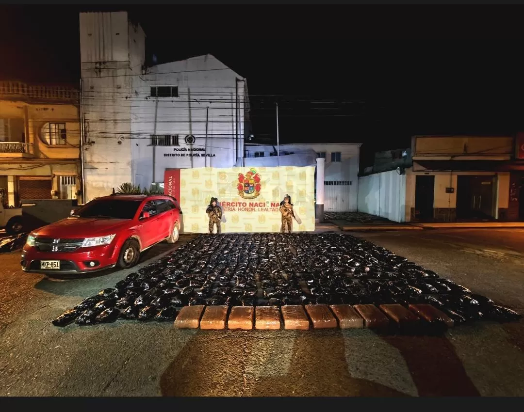 Incautado cargamento de marihuana avaluado en más de 3 millones de dólares