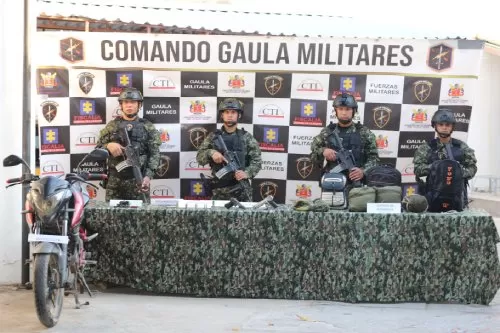Tropas del Gaula Militar Cesar frustran acciones extorsivas a las Autodefensas de la Sierra Nevada de Santa Marta