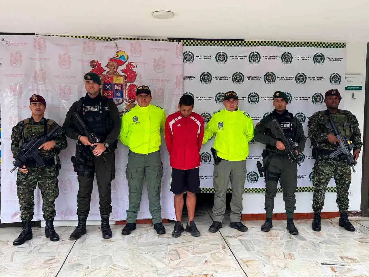 Capturado alias Lágrima, presunto cabecilla de milicias urbanas del GAO-r Jaime Martínez