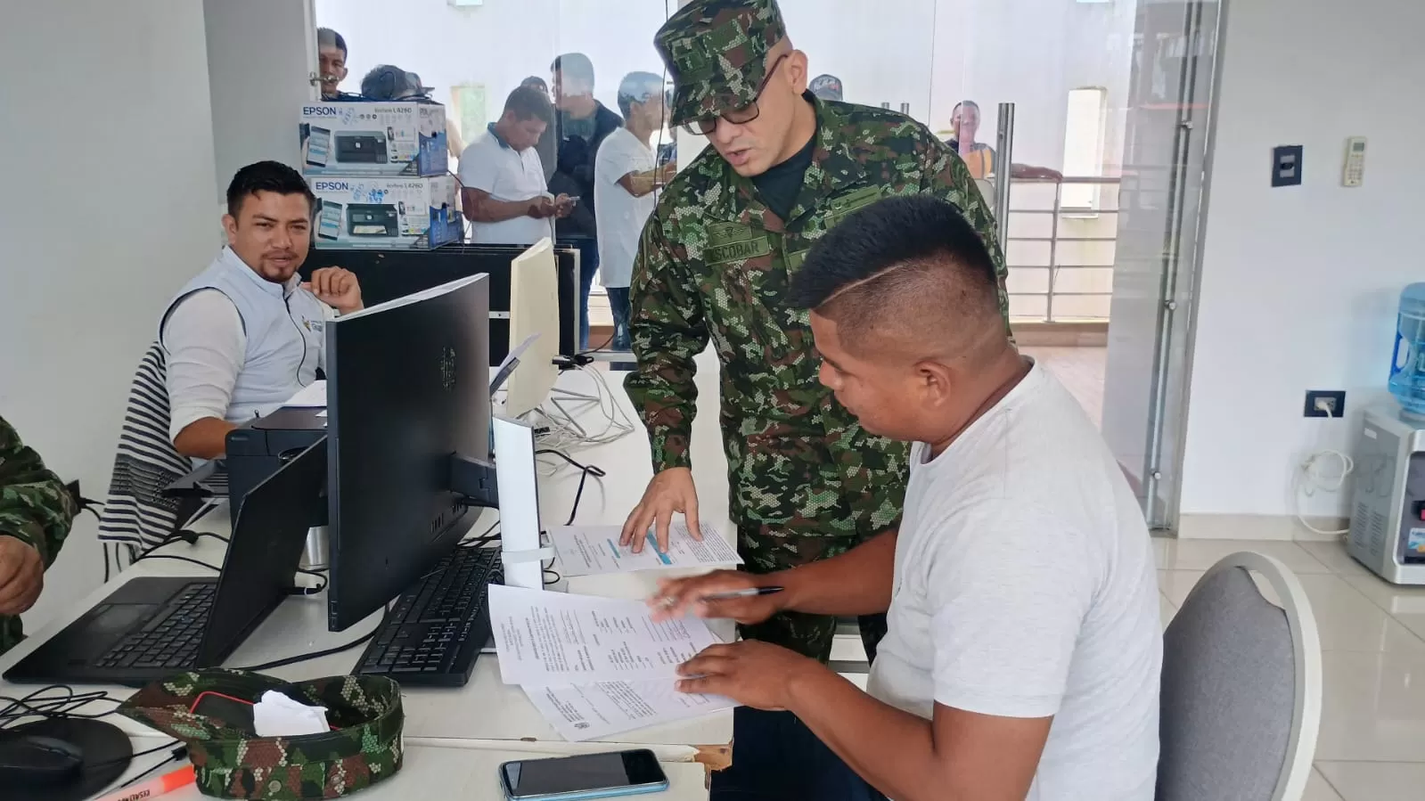 Ejército Nacional adelantó jornada de definición de situación militar en Guainía