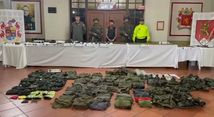Ejército Nacional captura a presunto cabecilla de la Estructura 48 del GAO-r Comandos de Frontera en el Putumayo