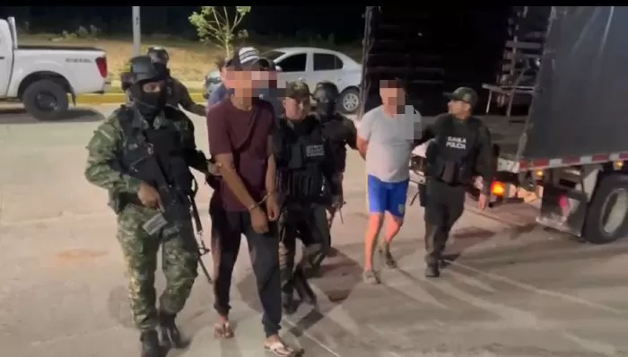Ejército Nacional capturó en el Cesar a cinco presuntos integrantes del grupo delincuencial Los Mixtos