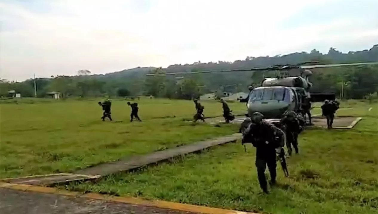 Durante dos días de intensas operaciones, Fuerzas Militares neutralizaron ocho integrantes del Clan del Golfo en Antioquia