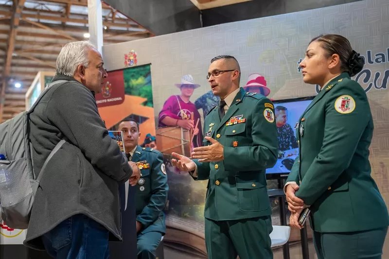 Ejército Nacional participa en la versión n.° 37 de la Feria Internacional del Libro de Bogotá