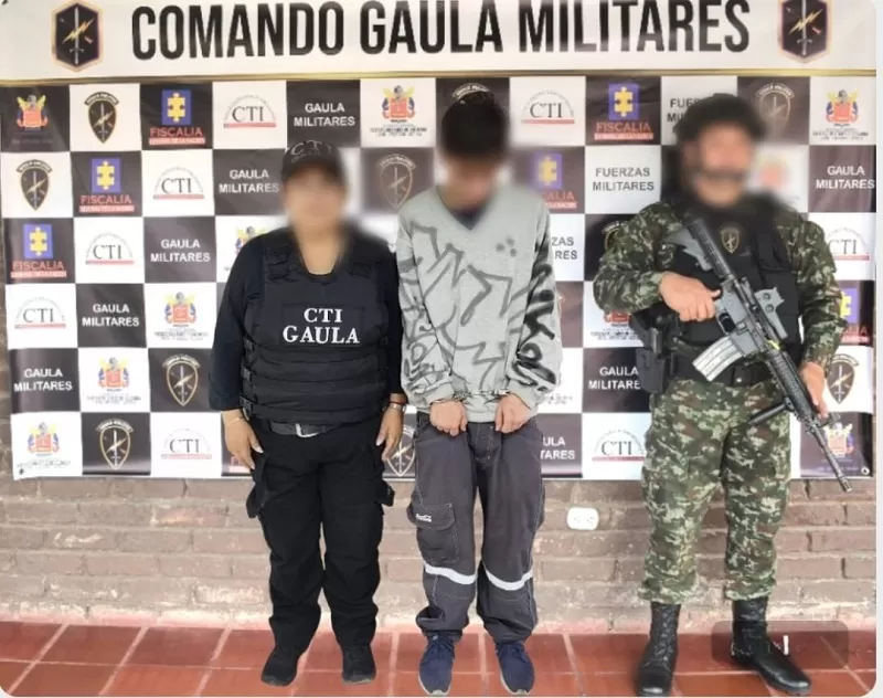 Capturado por el delito de extorsión en Bogotá