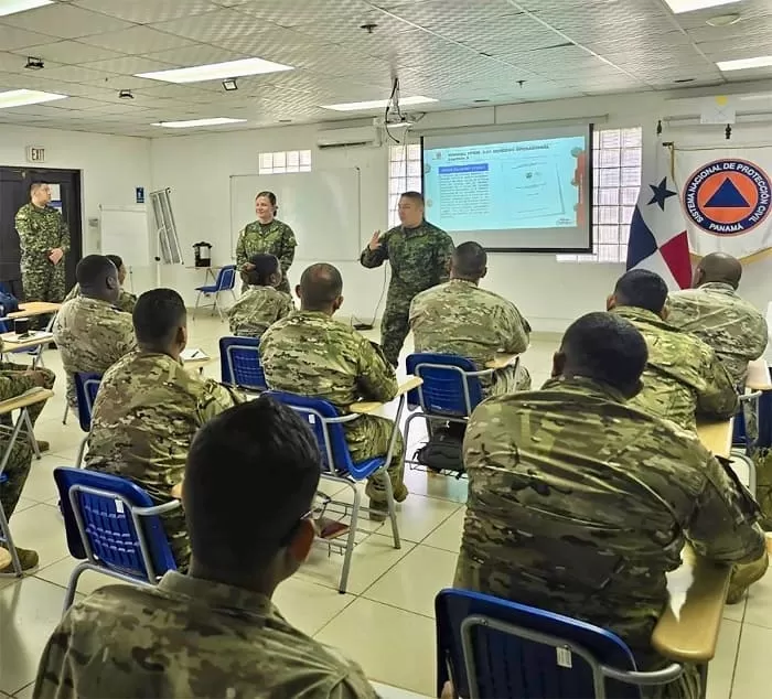 Ejército Nacional impartió capacitación en Derecho Operacional y uso de la Fuerza a funcionarios de Panamá