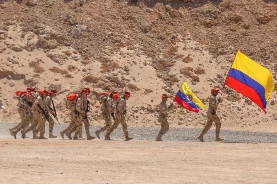 Participación del contingente colombiano en las competencias Force Skills de la MFO