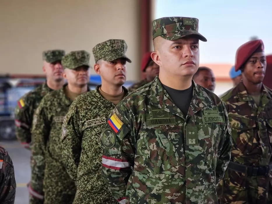Soldados Rescatistas del Ejército Nacional participan en el ejercicio CENTAM SMOKE 2025