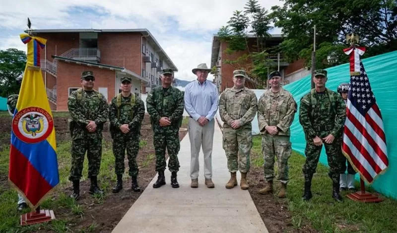 El Ejército Nacional recibe nuevas instalaciones, gracias al apoyo del Gobierno de los Estados Unidos