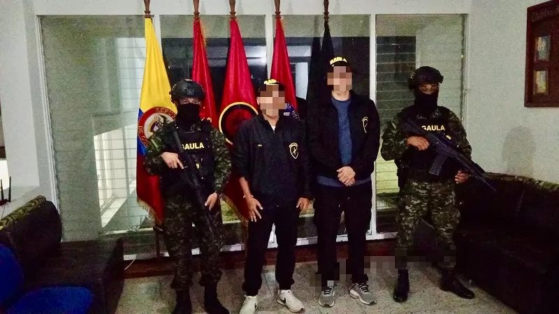 Gaula Militar Oriente liberó a tres personas que habían sido secuestradas bajo la modalidad de falso servicio en Antioquia