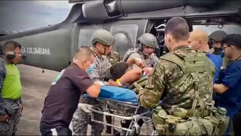 El Ejército Nacional brindó primeros auxilios a integrante del GAO-r Estructura Ever Castro en el Meta