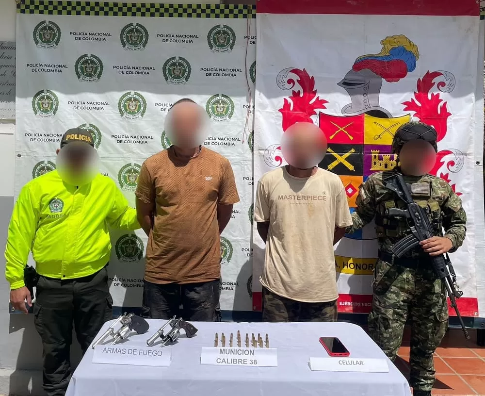 Capturados dos presuntos miembros del GAO Clan del Golfo en El Bagre, Antioquia